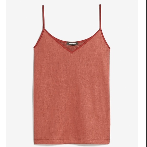Express Tops - Satin Trim V-Neck Cami XL. NWT